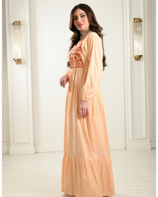 Long galabiya with inner strap 