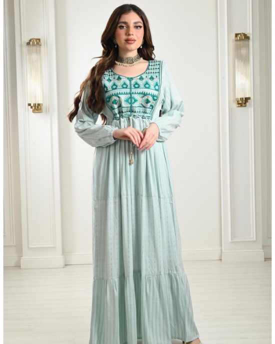 Long galabiya with inner strap 