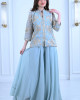Women's set of loose blouse and pants