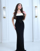 Delicate evening dress