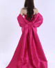 Skirt cut evening dress 