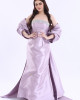 Skirt cut evening dress 