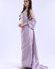 Skirt cut evening dress 
