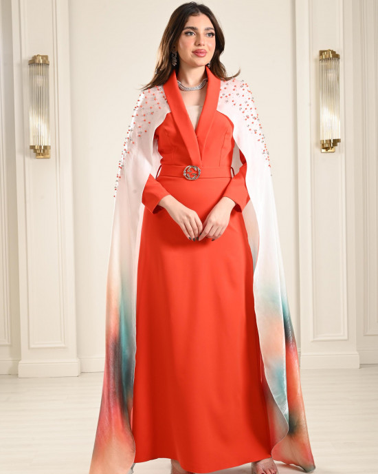 Classic dress with long sleeve