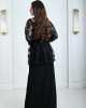 Elegant lace evening dress