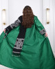 Distinctive Moroccan galabiya