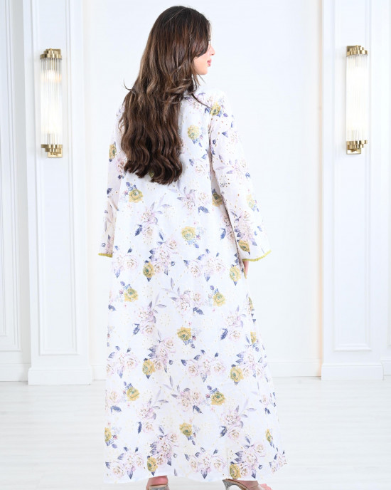 Women's patterned jalabiyas
