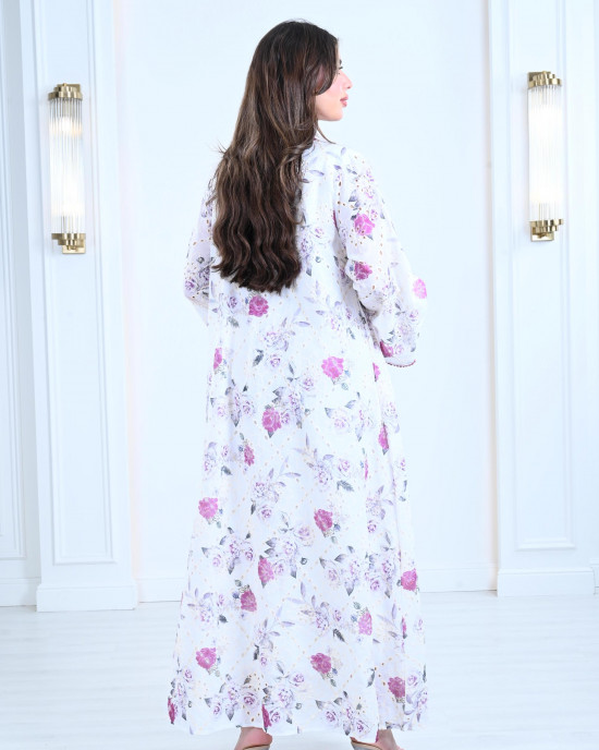Women's patterned jalabiyas