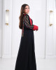 Luxurious embroidered Moroccan galabiya